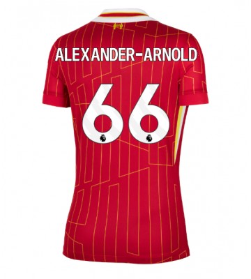 Liverpool Alexander-Arnold #66 Hjemmebanetrøje Dame 2024-25 Kort ærmer